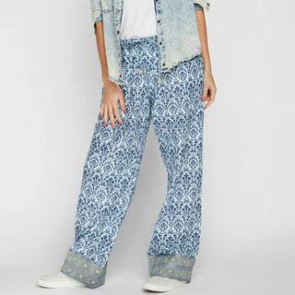 Sudara Blue Lounge Pants Pajamas/ Punjammies